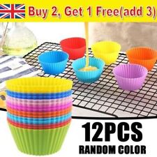 12pcs silicone muffin for sale  UK