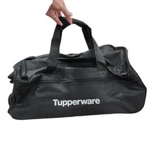 Bolsa de viagem rara Tupperware Consultant presente preta rolante comprar usado  Enviando para Brazil