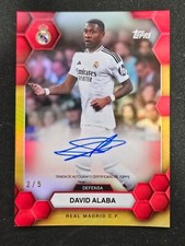 David Alaba /5 Auto Red Topps Real Madrid Fan Set 24/25 comprar usado  Enviando para Brazil