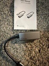 Adaptador de rede USB 3.0 Gigabit Ethernet LAN RJ45 1000Mbps para Windows PC Mac comprar usado  Enviando para Brazil
