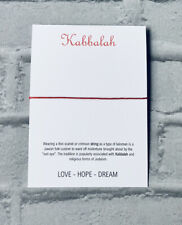 Kabbalah bracelet red for sale  HUDDERSFIELD