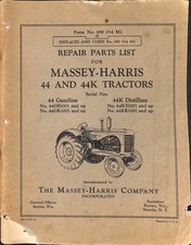 Massey harris 44k for sale  Niagara Falls