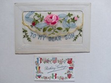 Vintage embroidered silk for sale  CARNFORTH