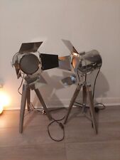Pair film tripod for sale  SOUTHEND-ON-SEA