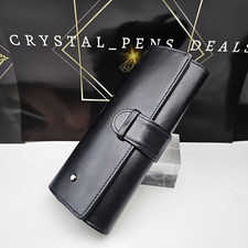 Montblanc traveler black usato  Spedire a Italy