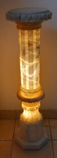 Colonne eclairée albâtre d'occasion  Maisons-Laffitte