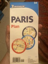 Vintage paris map for sale  Brooklyn