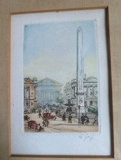 Gravure eau forte d'occasion  Vence