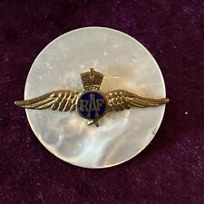 Gilt tone enamel for sale  FAREHAM