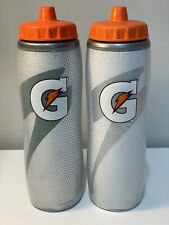Usado, 2 GENUÍNAS Garrafa de Água Gatorade Parede Dupla Isolada 30 oz Prata/Verde comprar usado  Enviando para Brazil
