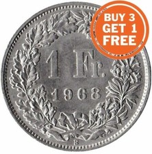 Swiss franc coin for sale  BURNTWOOD