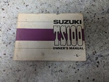 Suzuki ts100 owners for sale  READING