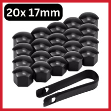 20x 17mm black for sale  ROMFORD