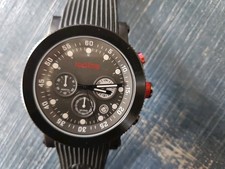 Red Line COMPRESSOR 45mm Relógio Masculino Estilo Mergulhador Cristal Mineral Nova Bateria Boa comprar usado  Enviando para Brazil