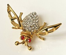 Broche insecte doré d'occasion  Paris XV