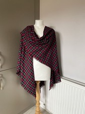 Scottish plaid shawl for sale  LAURENCEKIRK