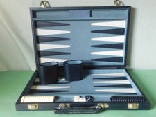 Backgammon spielbrett kunstled gebraucht kaufen  Bad Segeberg