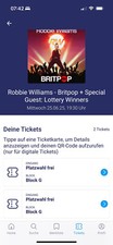 Robbie williams konzerttickets gebraucht kaufen  Frankfurt am Main