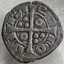 Moeda medieval muito rara Principado da Catalunha 1291-1327 King James II Denier comprar usado  Enviando para Brazil