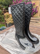 Girls wellies fleece for sale  STAFFORD