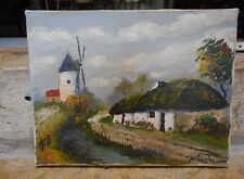 Tableau vintage peinture d'occasion  Tours-