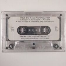 Hole Live Through This Advance Cassette Promo 1994 Cr02 Courtney Love comprar usado  Enviando para Brazil
