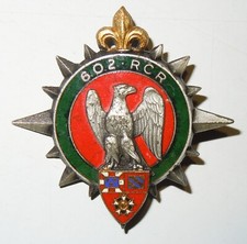 Insigne 602 regiment d'occasion  Senozan