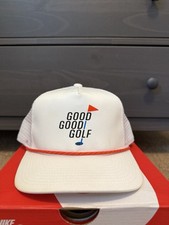 Chapéu de golfe Good Good branco laranja corda Snapback malha  comprar usado  Enviando para Brazil