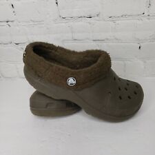 Crocs fuzz brown for sale  Winder