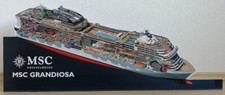 Aufsteller msc grandiosa gebraucht kaufen  Nüdlingen
