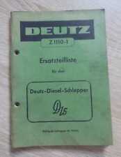 Deutz schlepper d15 gebraucht kaufen  Recke