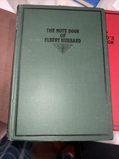 Elbert Hubbard's Scrap Book 1923 & The Note Book 1927 2 livros capa dura vintage, usado comprar usado  Enviando para Brazil