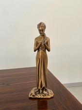 Scultura bronzo dorato usato  Gavirate