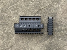 Adaptador de mira Airsoft [5KU] B-18 e protetor de mão trilho CYMA AKS74U Krinkov Picatinny comprar usado  Enviando para Brazil