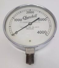 Pressure gauge churchill for sale  SALISBURY
