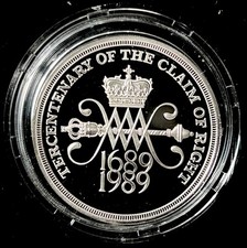 1989 tercentenary rights for sale 1989 tercentenary rights for sale  WORTHING