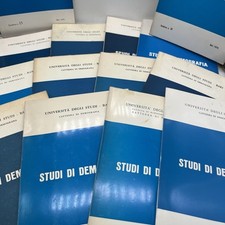 Lotto quaderni studi usato  Roma