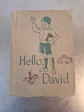 Vintage Children's Reader Reading Story Book Hello David 1949 Neighborhood Story comprar usado  Enviando para Brazil