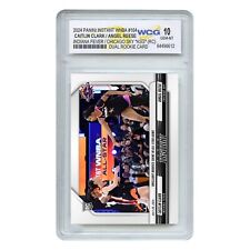 2024 WNBA Panini CAITLIN CLARK / ANGEL REESE cartão duplo novato #164 classificação GM-10 comprar usado  Enviando para Brazil