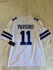 Camiseta de jogo Micah Parsons #11 Dallas Cowboys branca para casa com etiquetas masculina tamanho P, usado comprar usado  Enviando para Brazil