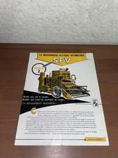 Brochure prospectus moissonneu d'occasion  France