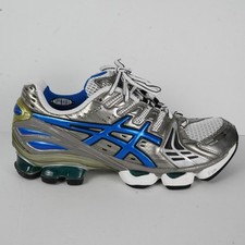 Sapatilhas masculinas vintage Y2K Asics Gel-Kinsei 2 prata/azul streetwear 8,5 comprar usado  Enviando para Brazil