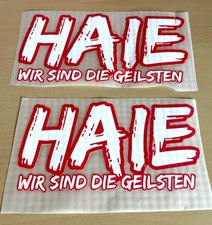 Haie aufkleber eishockey gebraucht kaufen  Bad Segeberg