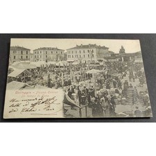 Cartolina casteggio piazza usato  Alessandria
