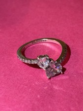 Pandora double heart for sale  YORK