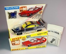 Vintage Dinky Toy 108 Sam’s Car (prata) do programa de TV britânico Joe 90 de Gerry Anderson, usado comprar usado  Enviando para Brazil