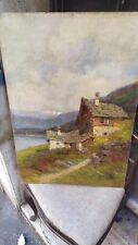 Dipinto olio cleto usato  Roma