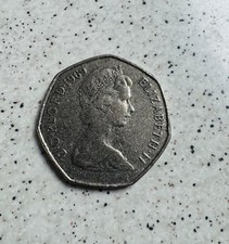 Old rare 50p for sale  BURY