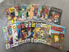 Simpsons comics bundle for sale  TEWKESBURY