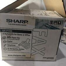 Usado, Fax, copiadora e telefone Sharp UX-P100. Agora/caixa aberta. comprar usado  Enviando para Brazil
